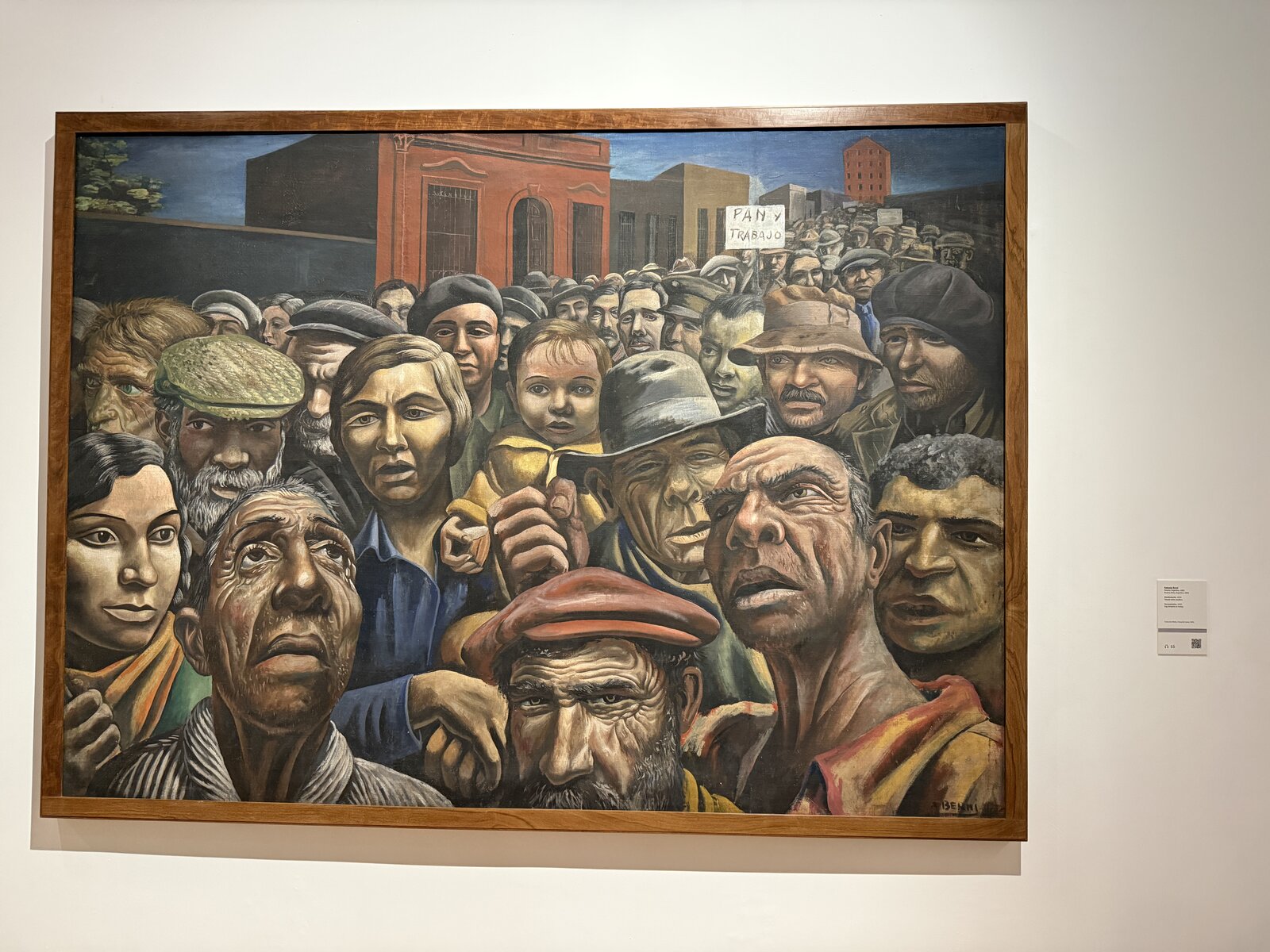 Antonio Berni - Manifestación painting